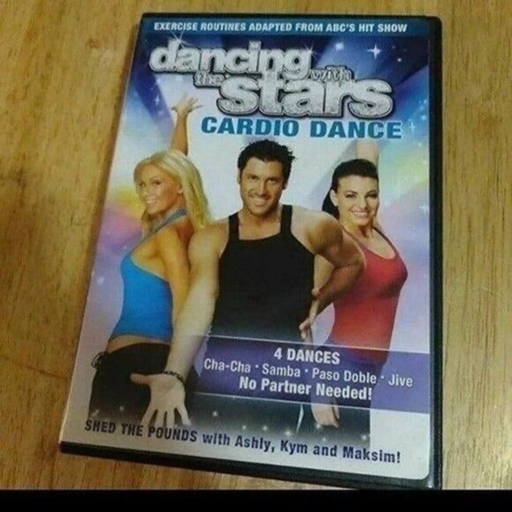 DANCING WITH THE STARS CARDIO DANCE DVD-LIKE NEW-DVD